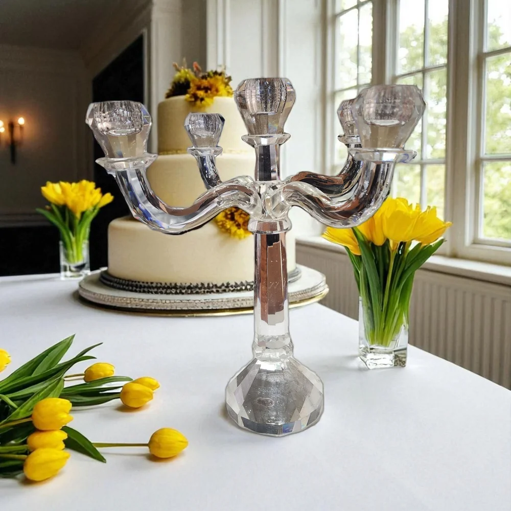 Shannon Crystal Candelabra by Godinger - Picture 6 of 16